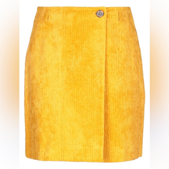 ALYSI yellow skirt size 8 - Picture 2 of 7